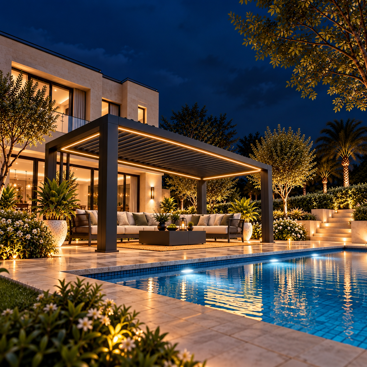 Smart Bioclimatic Pergola
